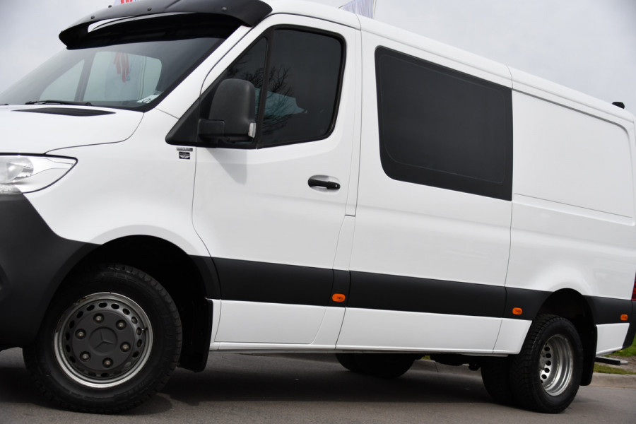 Mercedes-Benz Sprinter 516 2.2 CDI L2H1 DC PB Edition N1! Camera, Cruise, Carplay, 3500kg Trekhaak, Stoelverwarming, 164pk, geveerde stoel, Uniek!