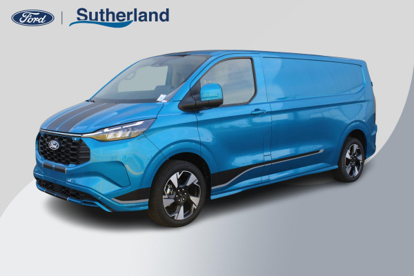 Ford Transit Custom 320 2.5 PHEV L2H1 Sport | SCI | 233pk | Inklapbare trekhaak | 19 inch lichtmetalen Sport velgen (mat zwart) | Verwarmbaar stuurwiel  | Navigatie systeem | B&O speakers