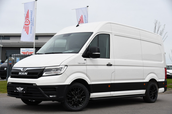 MAN TGE 3.180 35 2.0 L3H3 PB Edition Adaptieve Cruise, Camera, 177pk, LED, Carplay, Automaat, Clima, Trekhaak, Uniek!