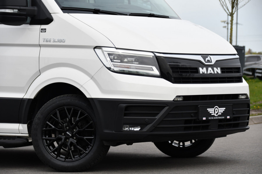 MAN TGE 3.180 35 2.0 L3H3 PB Edition Adaptieve Cruise, Camera, 177pk, LED, Carplay, Automaat, Clima, Trekhaak, Uniek!