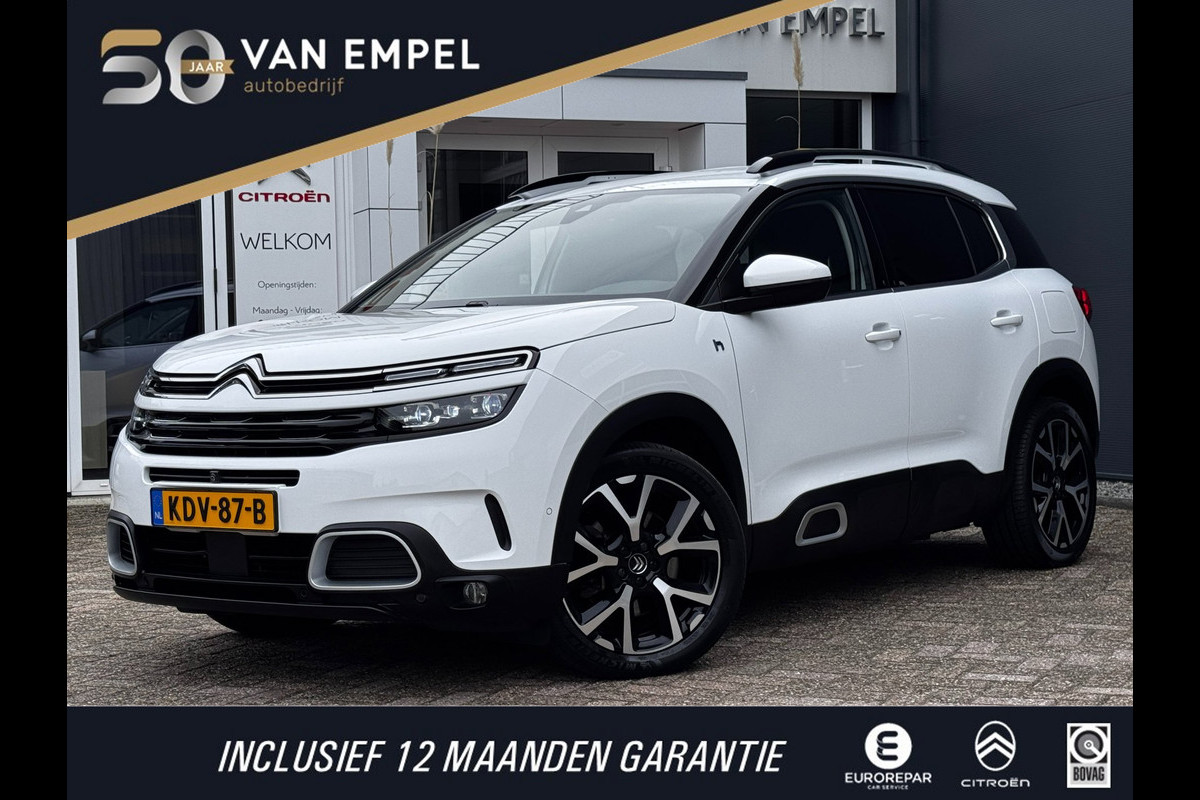 Citroën C5 Aircross 1.6 Plug-in Hybrid 225 Shine | Leder | 360 Camera | Stoelverwarming | Virtual Cockpit |