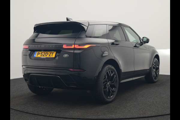 Land Rover Range Rover Evoque P300e AWD R-Dynamic PHEV 309pk | Panodak | 360 Camera | Adaptive Cruise | Head Up | Meridian Audio | Lederen Sportstoelen Memory & Verwarmd | Keyless | Apple Carplay | Sfeerverlichting | Navigatie | Virtual | DAB | Plug In Hybrid |