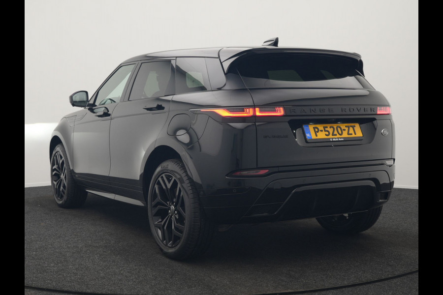 Land Rover Range Rover Evoque P300e AWD R-Dynamic PHEV 309pk | Panodak | 360 Camera | Adaptive Cruise | Head Up | Meridian Audio | Lederen Sportstoelen Memory & Verwarmd | Keyless | Apple Carplay | Sfeerverlichting | Navigatie | Virtual | DAB | Plug In Hybrid |
