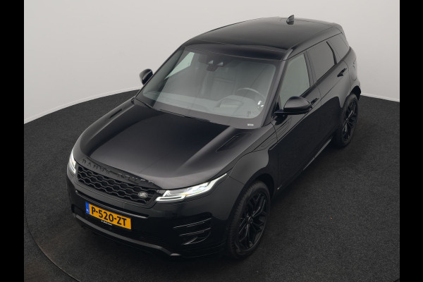 Land Rover Range Rover Evoque P300e AWD R-Dynamic PHEV 309pk | Panodak | 360 Camera | Adaptive Cruise | Head Up | Meridian Audio | Lederen Sportstoelen Memory & Verwarmd | Keyless | Apple Carplay | Sfeerverlichting | Navigatie | Virtual | DAB | Plug In Hybrid |
