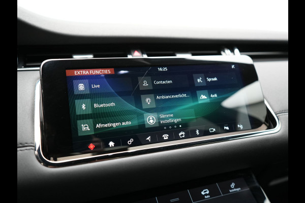 Land Rover Range Rover Evoque P300e AWD R-Dynamic PHEV 309pk | Panodak | 360 Camera | Adaptive Cruise | Head Up | Meridian Audio | Lederen Sportstoelen Memory & Verwarmd | Keyless | Apple Carplay | Sfeerverlichting | Navigatie | Virtual | DAB | Plug In Hybrid |