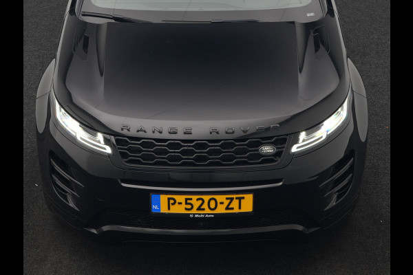 Land Rover Range Rover Evoque P300e AWD R-Dynamic PHEV 309pk | Panodak | 360 Camera | Adaptive Cruise | Head Up | Meridian Audio | Lederen Sportstoelen Memory & Verwarmd | Keyless | Apple Carplay | Sfeerverlichting | Navigatie | Virtual | DAB | Plug In Hybrid |