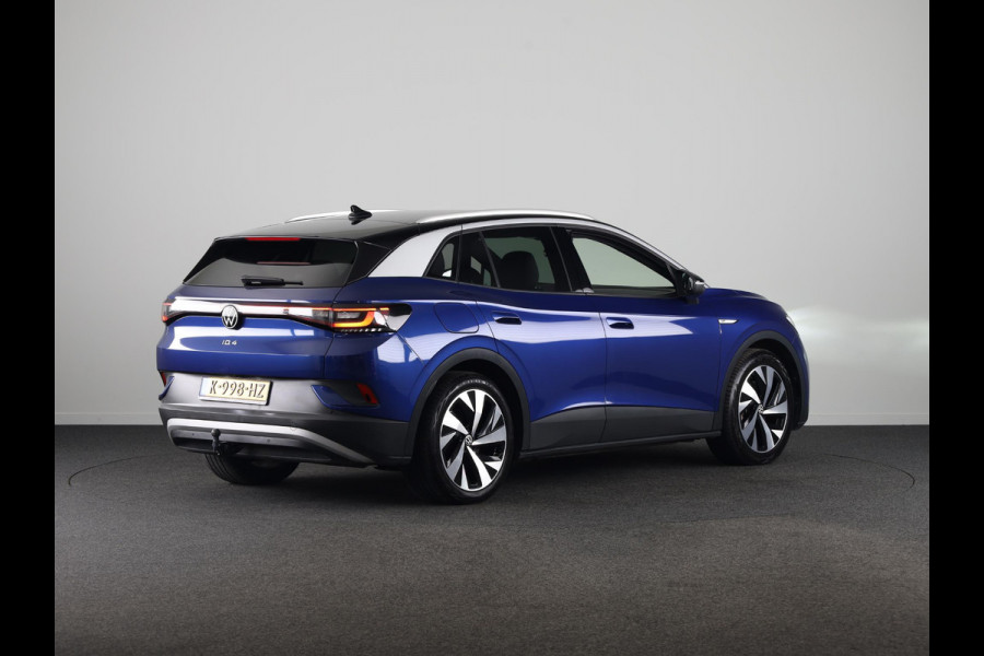 Volkswagen ID.4 First 77 kWh 204pk SoH 88,9 | Camera| Parkeersensoren | Sfeerverlichting | Navigatie | Stoelverwarming| Stuurverwarming | Zwenkbare Trekhaak |