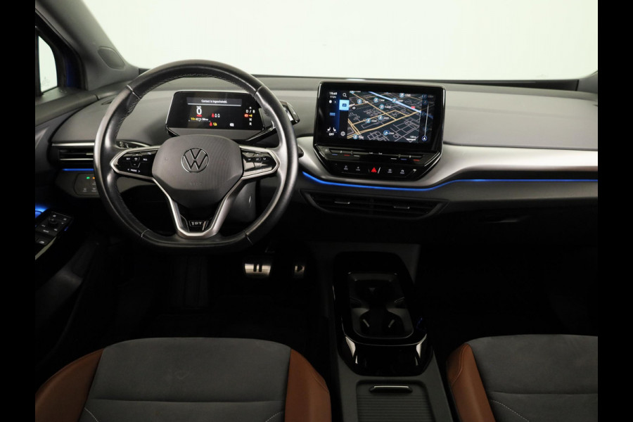 Volkswagen ID.4 First 77 kWh 204pk SoH 88,9 | Camera| Parkeersensoren | Sfeerverlichting | Navigatie | Stoelverwarming| Stuurverwarming | Zwenkbare Trekhaak |