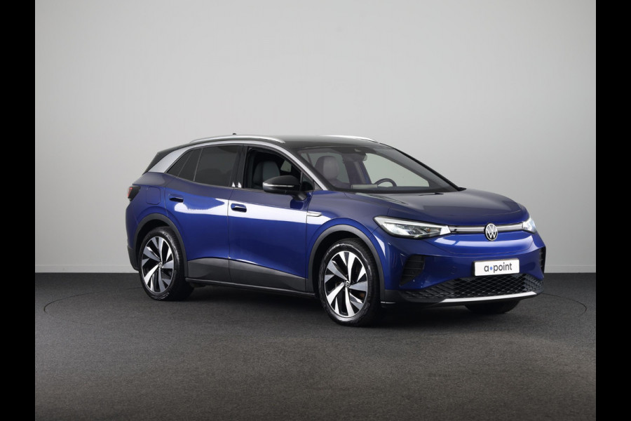 Volkswagen ID.4 First 77 kWh 204pk SoH 88,9 | Camera| Parkeersensoren | Sfeerverlichting | Navigatie | Stoelverwarming| Stuurverwarming | Zwenkbare Trekhaak |