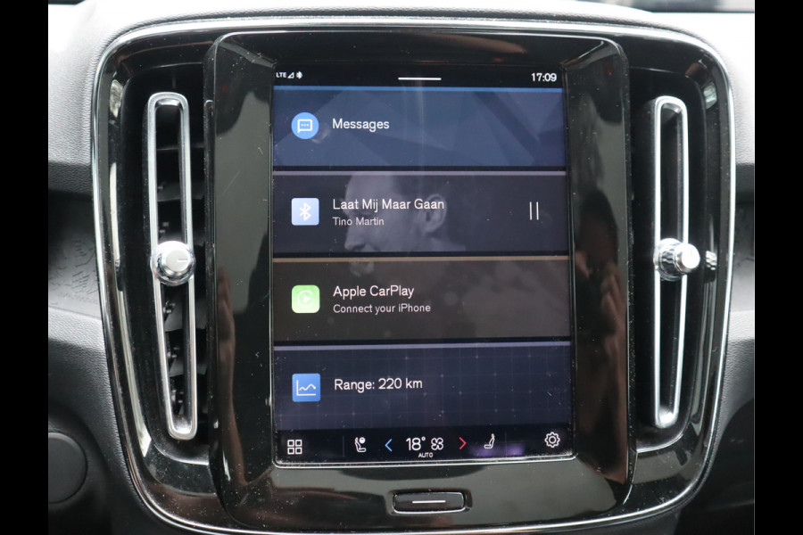 Volvo C40 Recharge Twin Intro Edition 78 kWh Navi / Trekh / Pano / 360Camera / Carplay / Stuur-Stoelverw / Harman/Kardon BTW AUTO