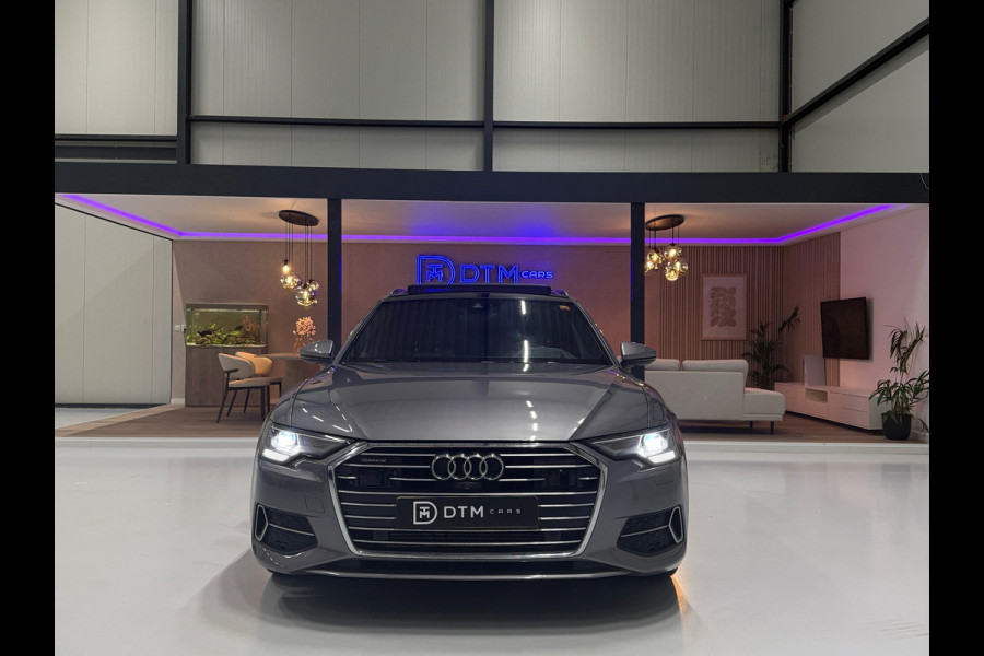 Audi A6 Avant 45 TFSI Quattro 3x S-line Edition Trekhaak 360° Camera Pano Hud Acc Leder Navi Led Carplay