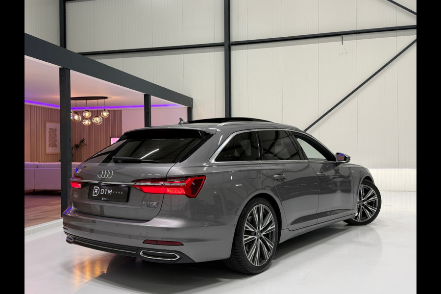 Audi A6 Avant 45 TFSI Quattro 3x S-line Edition Trekhaak 360° Camera Pano Hud Acc Leder Navi Led Carplay