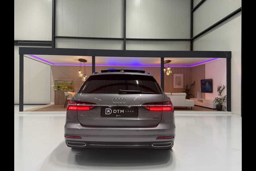 Audi A6 Avant 45 TFSI Quattro 3x S-line Edition Trekhaak 360° Camera Pano Hud Acc Leder Navi Led Carplay