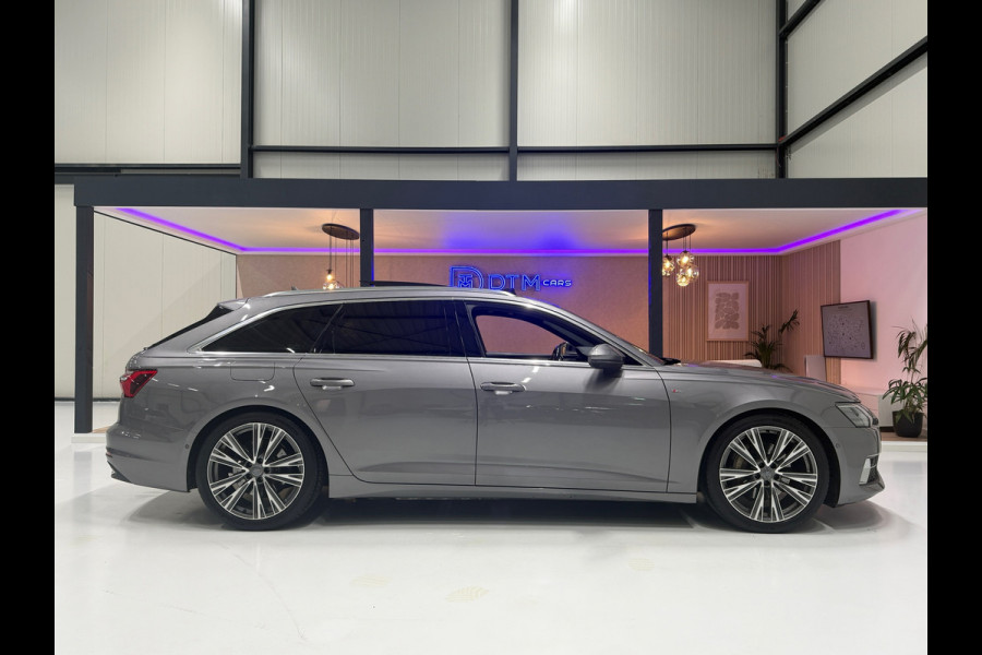 Audi A6 Avant 45 TFSI Quattro 3x S-line Edition Trekhaak 360° Camera Pano Hud Acc Leder Navi Led Carplay