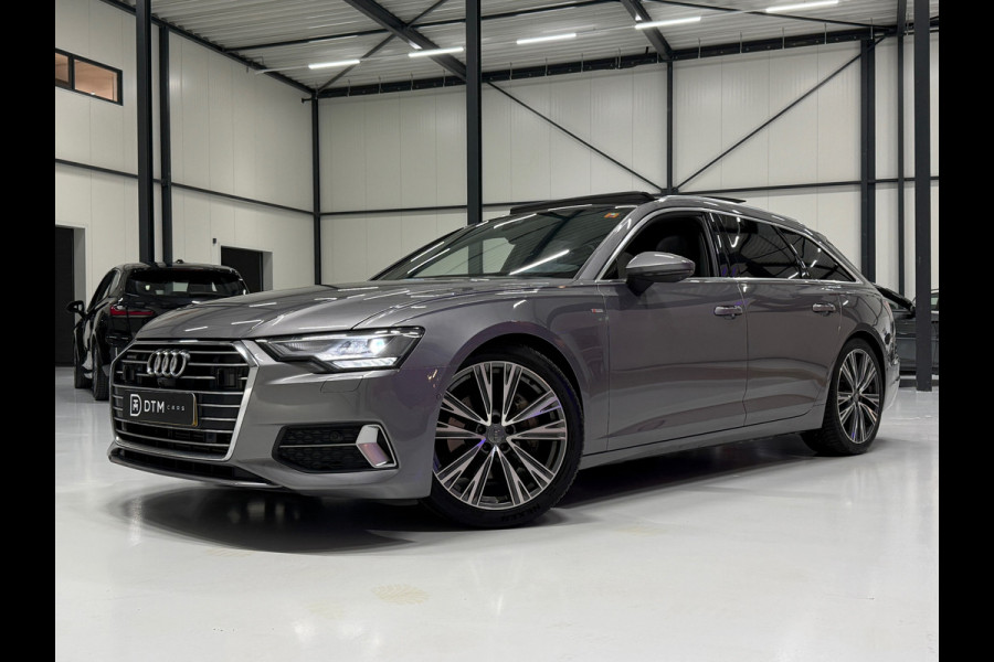 Audi A6 Avant 45 TFSI Quattro 3x S-line Edition Trekhaak 360° Camera Pano Hud Acc Leder Navi Led Carplay