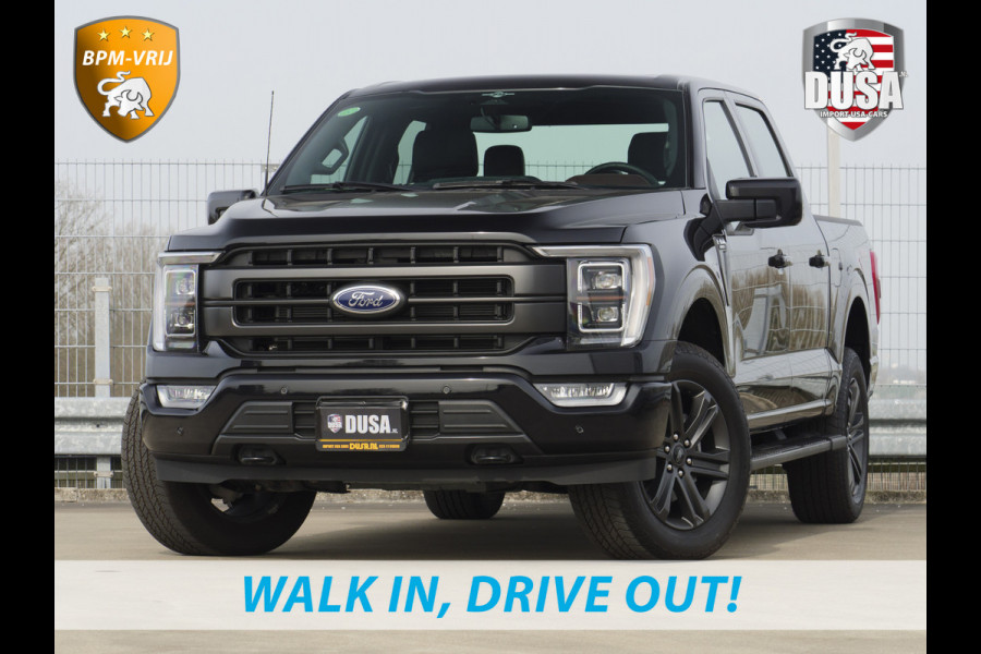 Ford USA F-150 5.0 V8 | Super Crew | Lariat FX4 | Black Edition | 360 Camera | Pano | Black Edition | Getoonde accessoires zijn verkrijgbaar tegen meerprijs