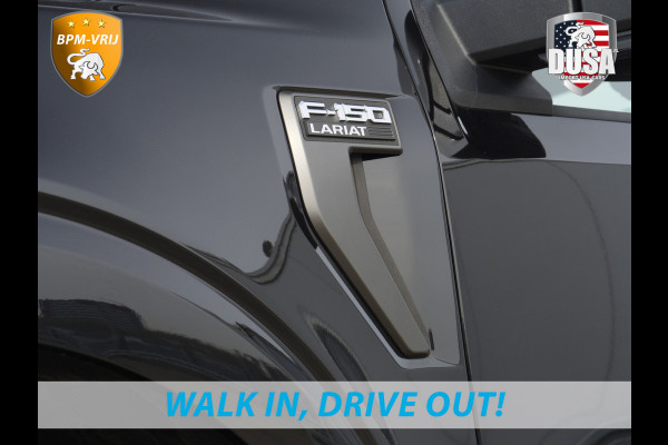 Ford USA F-150 5.0 V8 | Super Crew | Lariat FX4 | Black Edition | 360 Camera | Pano | Black Edition | Getoonde accessoires zijn verkrijgbaar tegen meerprijs