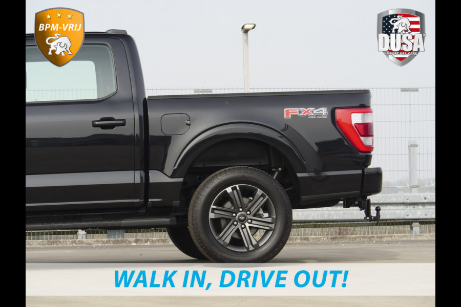 Ford USA F-150 5.0 V8 | Super Crew | Lariat FX4 | Black Edition | 360 Camera | Pano | Black Edition | Getoonde accessoires zijn verkrijgbaar tegen meerprijs