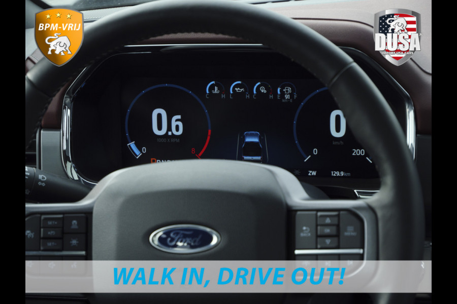 Ford USA F-150 5.0 V8 | Super Crew | Lariat FX4 | Black Edition | 360 Camera | Pano | Black Edition | Getoonde accessoires zijn verkrijgbaar tegen meerprijs