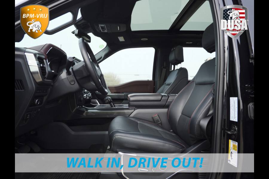 Ford USA F-150 5.0 V8 | Super Crew | Lariat FX4 | Black Edition | 360 Camera | Pano | Black Edition | Getoonde accessoires zijn verkrijgbaar tegen meerprijs