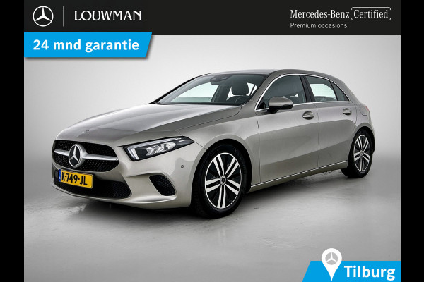Mercedes-Benz A-Klasse 180 Business Solution Luxury Ledkoplampen | Sfeerverlichting | Stoelverwarming | Parkeerpakket met achteruitrijcamera. Inclusief 48 maanden MB Certified garantie voor Europa.
