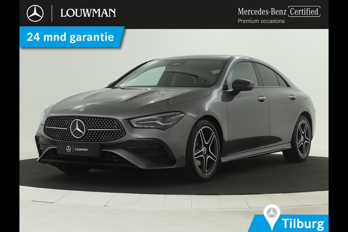 Mercedes-Benz CLA-Klasse 180 AMG Line 5 spaaks lichtmetalen velgen | Nightpakket | Premium Pakket | Distronic | Inclusief 24 maanden Mercedes-Benz Certified garantie voor Europa.