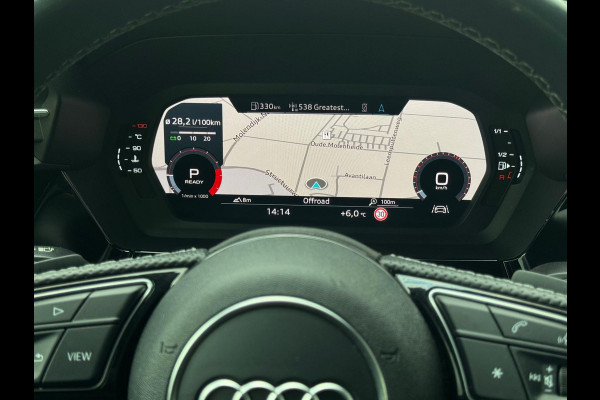 Audi A3 Limousine 30 TFSI S edition, 2 X S- LINE,matrix led, daytona grijs, 1 e eigenaar, 1/2 leder, 's, NL auto nap