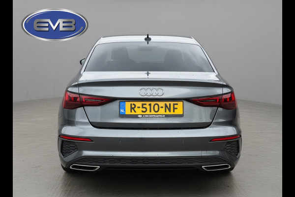 Audi A3 Limousine 30 TFSI S edition, 2 X S- LINE,matrix led, daytona grijs, 1 e eigenaar, 1/2 leder, 's, NL auto nap