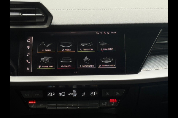 Audi A3 Limousine 30 TFSI S edition, 2 X S- LINE,matrix led, daytona grijs, 1 e eigenaar, 1/2 leder, 's, NL auto nap