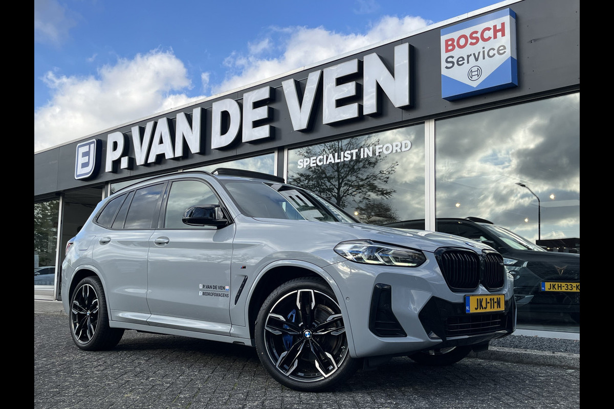 BMW X3 M40i xDrive High Executive M Sport 360pk/265kW Automaat | BTW | M-sportstoelen | Panoramadak | 21 inch | BMW Laser | HUD | Winterset inbegrepen etc. etc.