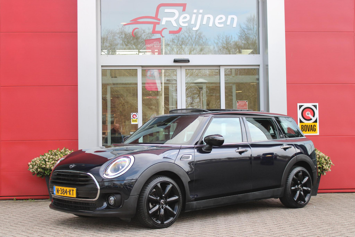 MINI Clubman 1.5 136PK AUTOMAAT COOPER RICHMOND PARK EDITION | PANORAMISCH SCHUIF/KANTEL DAK | FULL LEDEREN BEKLEDING "CHESTER MALT BROWN" | ACHTERUITRIJ CAMERA | PARKEERSENSOREN ACHTER | FULL LED KOPLAMPEN | DRAADLOZE APPLE CARPLAY/ANDROID AUTO | NAVIGATIE | STOEL/STUUR VERWARMING | 18" LICHTMETALEN VELGEN "BLACK STAR SPOKE" | "UNION JACK" ACHTERLICHTEN | COMFORT ACCESS TOEGANG |