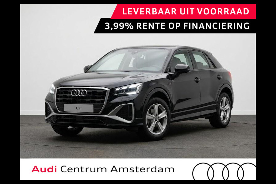 Audi Q2 S edition 35 TFSI 150 pk 7 vers | Assistentiepakket parking | Stoelverwarming voorin | Privacy glas | S line-bumpers contrastkleur |