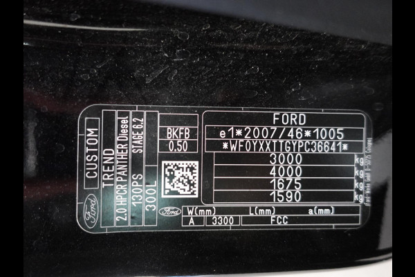 Ford Transit Custom 300 2.0 TDCI L2H1 Trend Automaat Airco Navi Cruisecontrol Camera Parkeersensoren Trekhaak