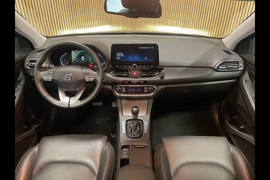 Hyundai i30 1.5 T-GDi MHEV Premium|AUTOMAAT|FULL OPTION|LEDER|ACC|ELEK.INTERIEUR|STUURVERW+STOELVERW.+VENT|APPLE CARPLAY|CAMERA|NL