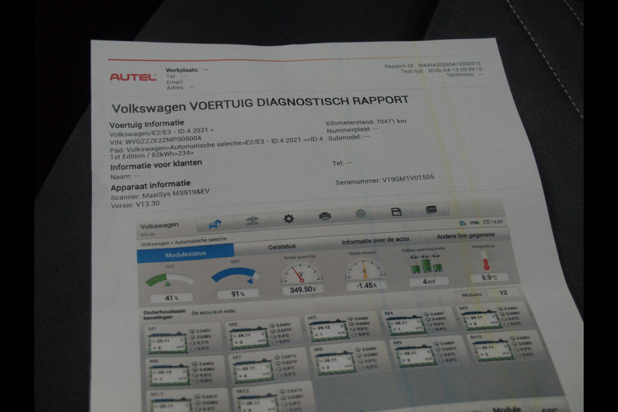 Volkswagen ID.4 First Max 77 kWh | Panoramadak | Heads-Up Display | 360 Camera | Trekhaak | Sfeerverlichting |