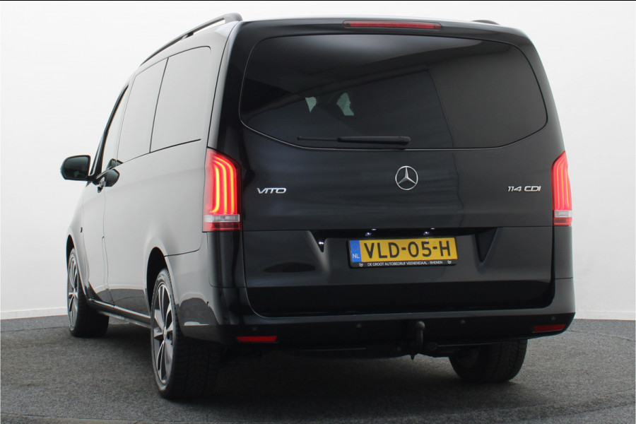 Mercedes-Benz Vito 114 CDI Lang DC Comfort 6p. Leer, Camera, LED, Apple Carplay, Trekhaak, Climate, 18"