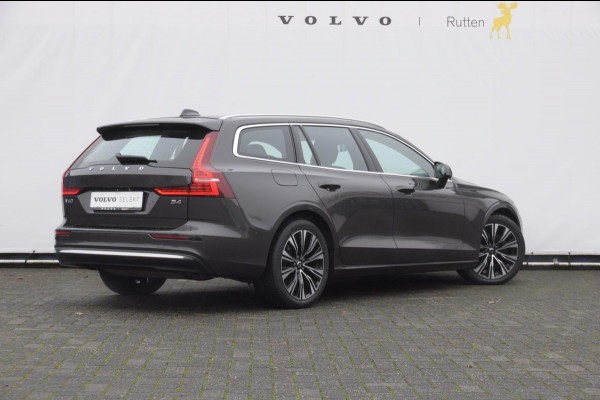 Volvo V60 B4 211PK Automaat Plus Bright / Adaptieve cruise control / BLIS / Elektrische stoelen / stuur - stoelverwarming / elektrische achterklep