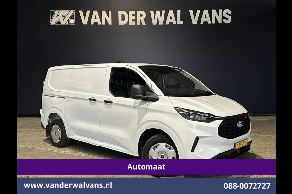 Ford Transit Custom 2.0 TDCI 136pk Automaat L1H1 Euro6 Airco | Camera | LED | Cruisecontrol | Apple Carplay Android Auto, Verwarmde voorruit, Parkeersensoren, Bijrijdersbank, 2740kg trekvermogen