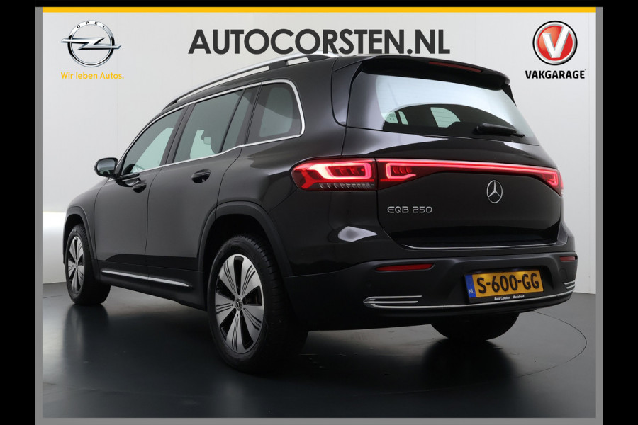 Mercedes-Benz EQB 250 7 Persoons 69kWh Stoelverwarming 1/2 Leder Navi Ecc Camera Cruisecontrol Apple Carplay Android Auto Pdc Business Line DAB Bluetooth Elek.Achterklep Led Lmv Dodehoekassistent DAB+ Rijstrooksensor 1e Eigenaar Dealeronderhouden Origineel Nederlandse Auto