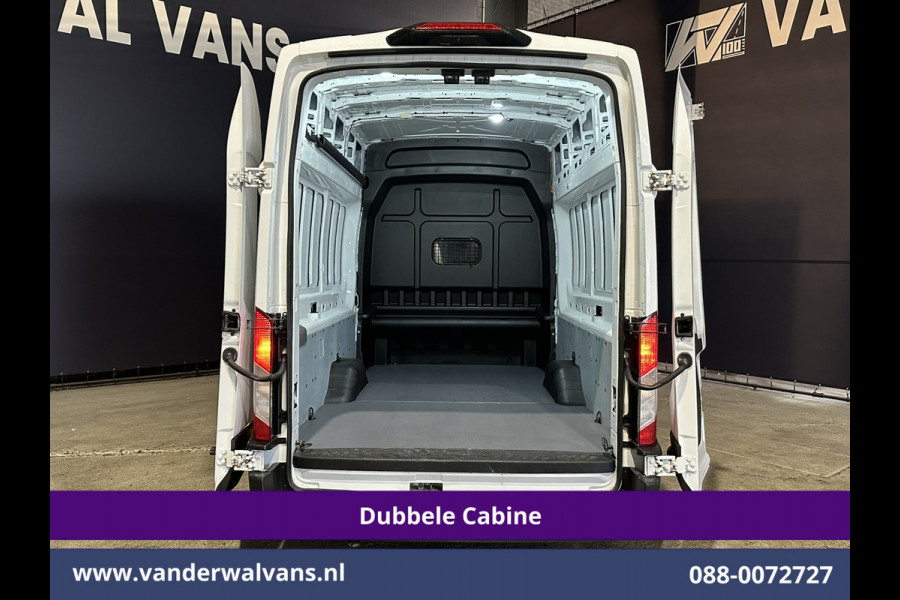 Ford Transit 2.0 TDCI 170pk L4H3 Dubbele Cabine Euro6 Airco | 6-zits | Camera | LED | Apple Carplay | 2800kg Trekvermogen | Cruisecontrol, Android Auto, Stoelverwarming, Verwarmde Voorruit, Parkeersensoren, Bijrijdersbank