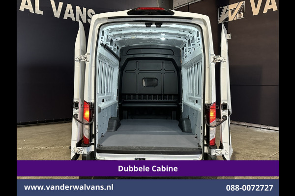 Ford Transit 2.0 TDCI 170pk L4H3 Dubbele Cabine Euro6 Airco | 6-zits | Camera | LED | Apple Carplay | 2800kg Trekvermogen | Cruisecontrol, Android Auto, Stoelverwarming, Verwarmde Voorruit, Parkeersensoren, Bijrijdersbank