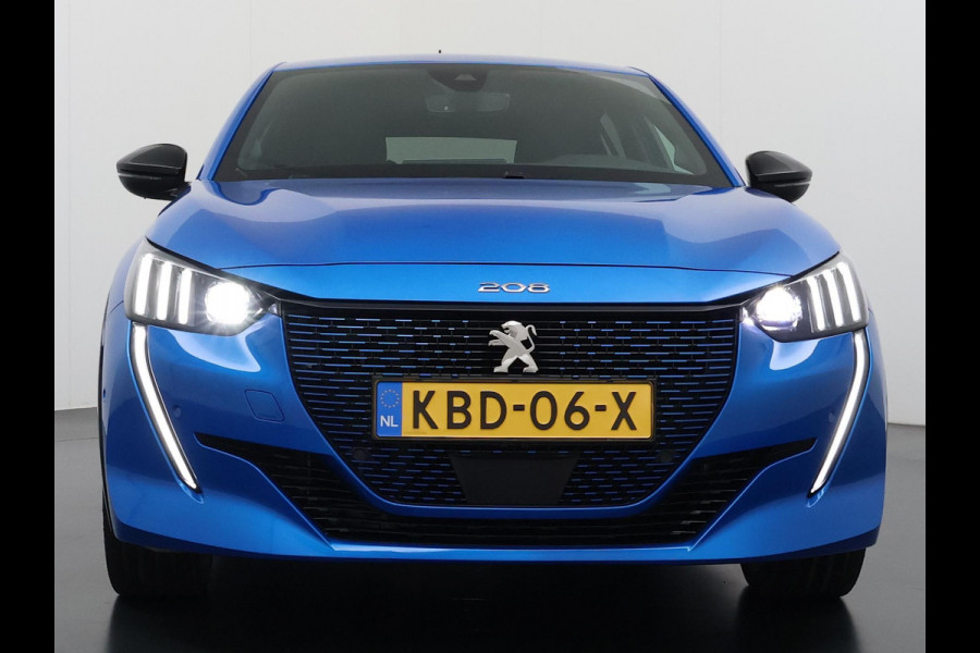 Peugeot e-208 EV GT 350 50 kWh 3 fase laden!  | RIJKLAARPRIJS incl. 12mnd BOVAG | SOH 87% |