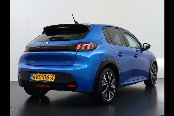 Peugeot e-208 EV GT 350 50 kWh 3 fase laden!  | RIJKLAARPRIJS incl. 12mnd BOVAG | SOH 87% |