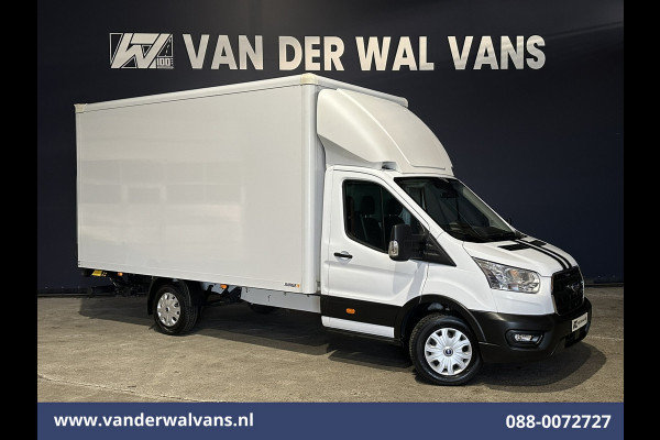 Ford Transit 2.0 TDCI 160pk Bakwagen 225cm Hoog Laadklep Euro6 Airco | Camera | Cruisecontrol Stoelverwarming, Verwarmde Voorruit, Bijrijdersbank, 925kg laadvermogen