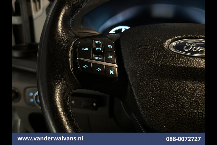 Ford Transit 2.0 TDCI 160pk Bakwagen 225cm Hoog Laadklep Euro6 Airco | Camera | Cruisecontrol Stoelverwarming, Verwarmde Voorruit, Bijrijdersbank, 925kg laadvermogen