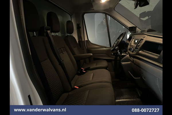 Ford Transit 2.0 TDCI 160pk Bakwagen 225cm Hoog Laadklep Euro6 Airco | Camera | Cruisecontrol Stoelverwarming, Verwarmde Voorruit, Bijrijdersbank, 925kg laadvermogen