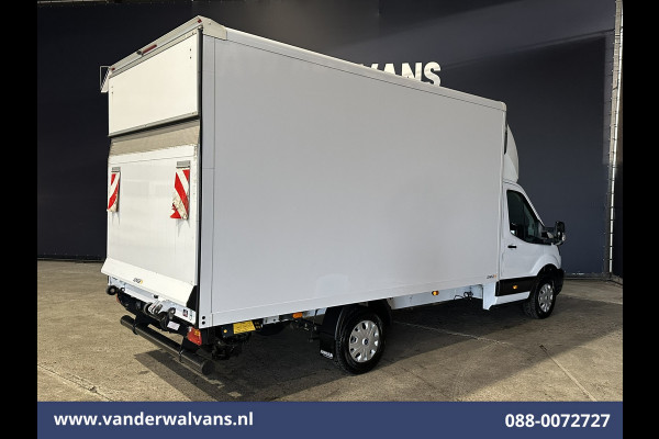 Ford Transit 2.0 TDCI 160pk Bakwagen 225cm Hoog Laadklep Euro6 Airco | Camera | Cruisecontrol Stoelverwarming, Verwarmde Voorruit, Bijrijdersbank, 925kg laadvermogen