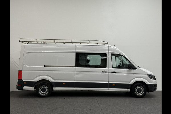 Volkswagen Crafter 35 2.0 TDI L4H3 Dubbele Cabine Automaat Navigatie Airco Cruise Control Imperiaal&Ladder Trekhaak