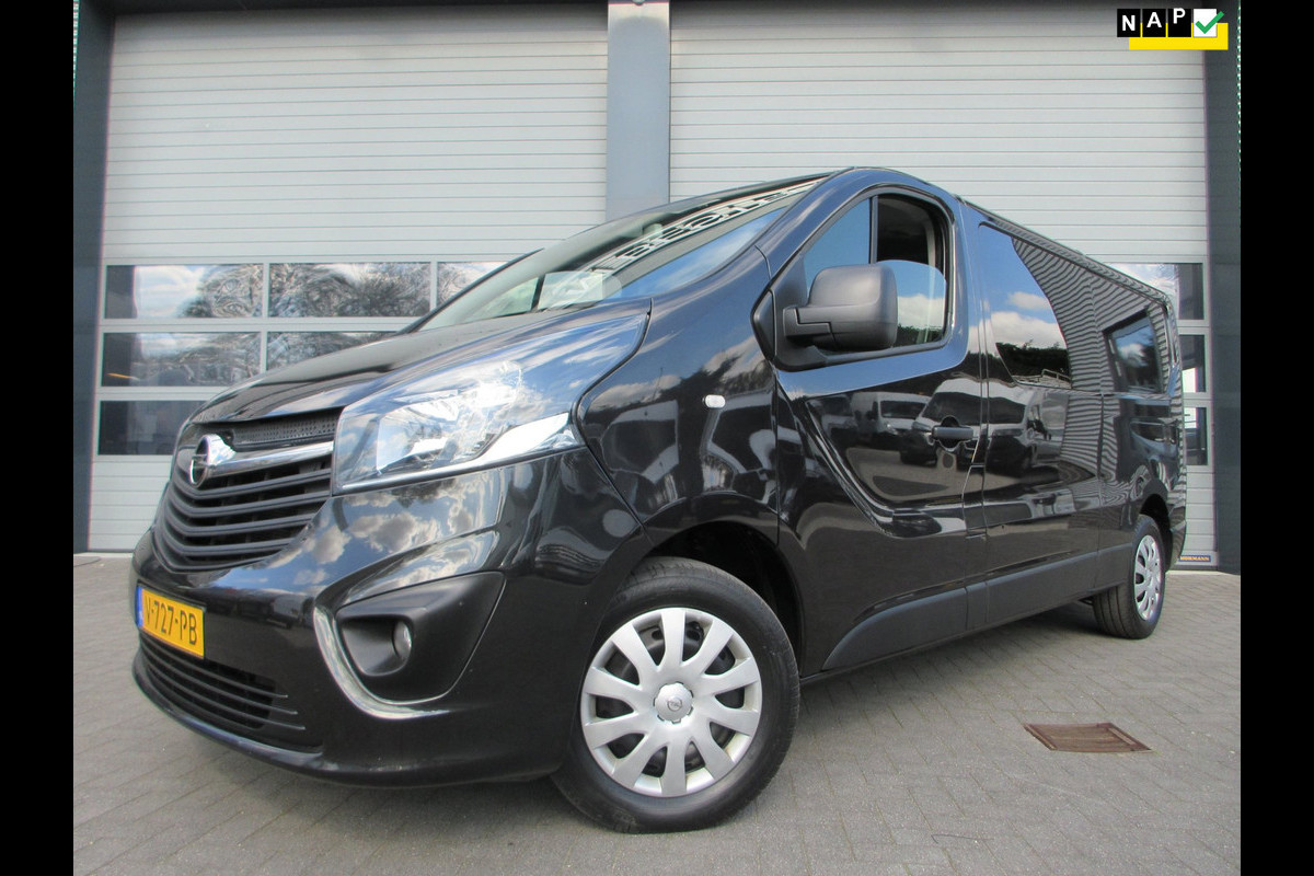 Opel Vivaro 1.6 CDTI 120 pk L2H1 DC dubbel cabine euro 6