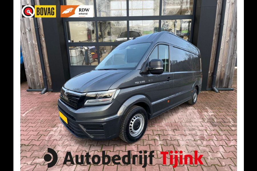MAN TGE 35 2.0TDI 177PK Automaat 4x4 L3H3 (L2H2) | LED | Trekhaak | Navi | Camera | Stoelverwarming | App-connect | Cruise | Bijrijdersbank |